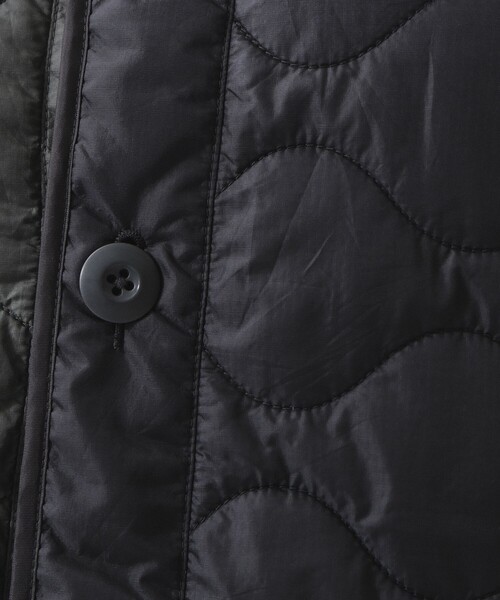 BEAMS BOY（ビームスボーイ）の「クレイジー デタッチ スリーブ ライナー（ブルゾン・レディース・ブラック/オリーブ・1/2）」の13枚目の写真