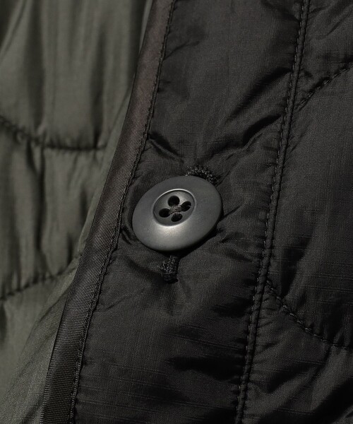 BEAMS BOY（ビームスボーイ）の「クレイジー デタッチ スリーブ ライナー（ブルゾン・レディース・ブラック/オリーブ・1/2）」の19枚目の写真