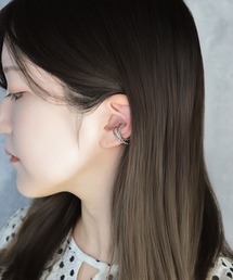 BROTHERHOOD（ブラザーフッド）の「【earyear】Triple Line Ball Motif Metal Ear Cuff〈片耳用〉（イヤーカフ）」
