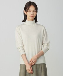 PURE WOOL タートルネック ニット