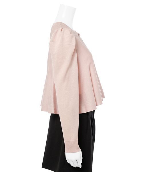 ペプラムシアーニットカーディガン（カーディガン/ボレロ