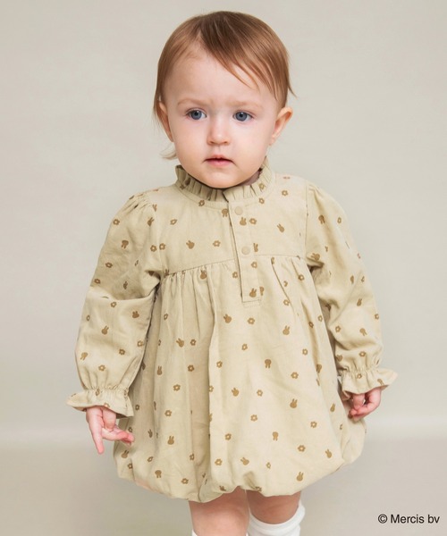 新品未使用　ジェラートピケ　miffy　ミッフィー　ロンパース　カバーオール Miffy ベビー服 ロンパース miffy / ミッフィー カバーオール