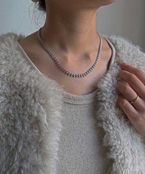 DouDou（ドゥドゥ）の「【SAKURA企画】アレルギー対応クラシッククラブチェーンネックレス（ネックレス・レディース・ゴールド/シルバー・FREE）」の10枚目の写真