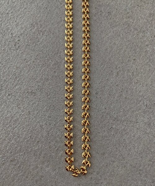 DouDou（ドゥドゥ）の「【SAKURA企画】アレルギー対応クラシッククラブチェーンネックレス（ネックレス・レディース・ゴールド/シルバー・FREE）」の3枚目の写真