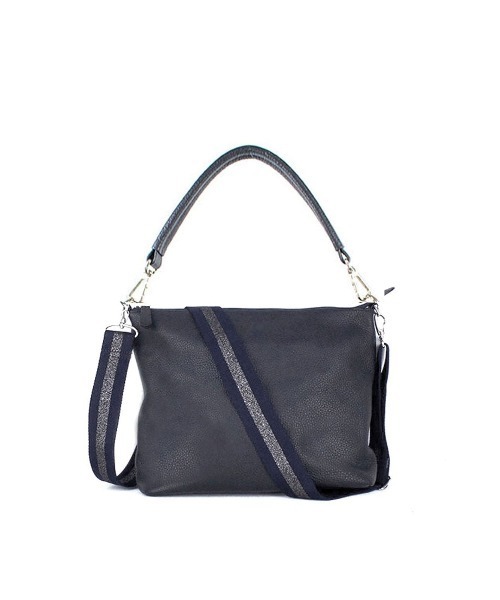 セール】レザーハンドル付き ホリゾンタルポシェット Mサイズ