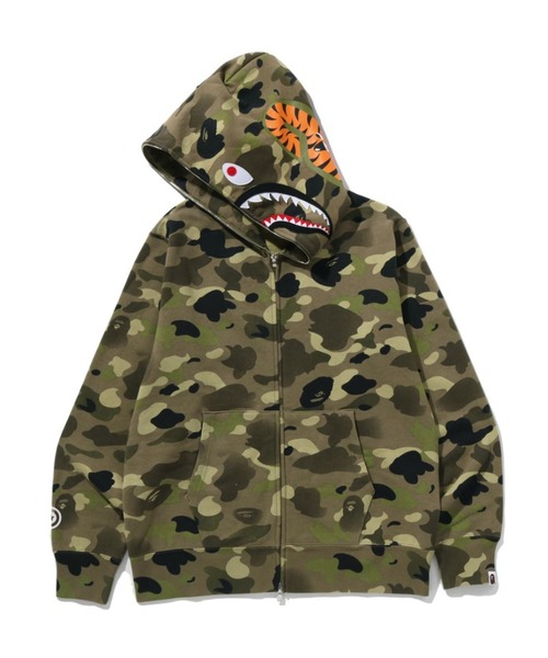 GRADATION CAMO SHARK FULL ZIP HOODIE（パーカー）｜A BATHING