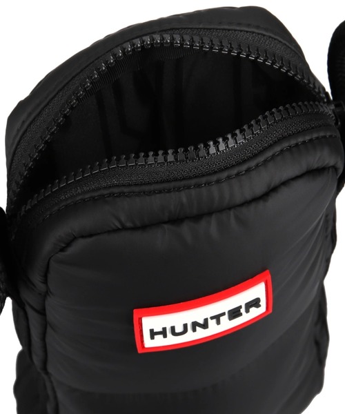HUNTER(ハンター)の「HUNTER/ハンター ショルダーバッグ イントレピッド エクストラ パフド フォンポーチ UBX5515KBM(ショルダーバッグ・レディース・ブラック/ホワイト/マスタード・FREE)」の10枚目の写真