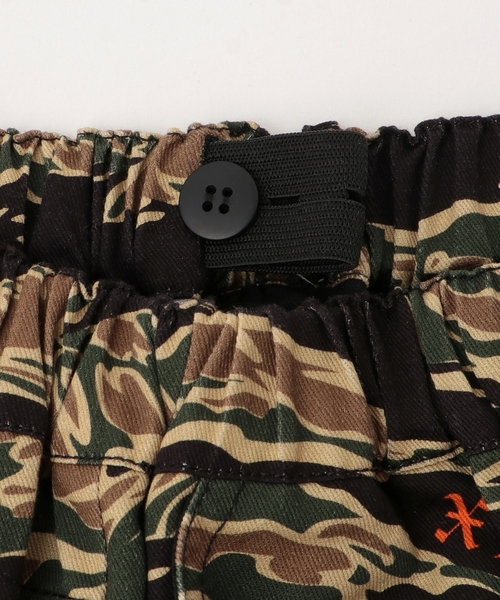 XLARGE KIDS（エクストララージキッズ）の「タイガーカモカーゴパンツ（カーゴパンツ・キッズ・カーキ・120cm/130cm/140cm/100cm/90cm/110cm）」の6枚目の写真
