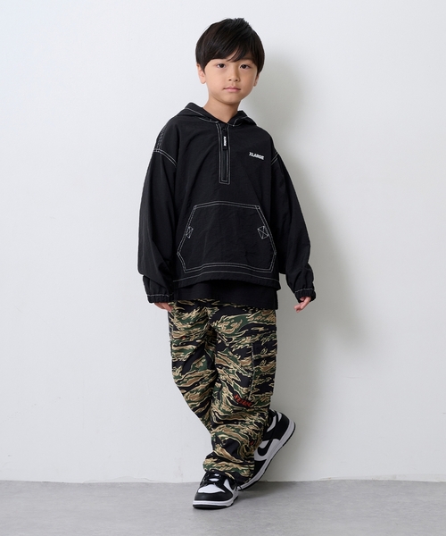 XLARGE KIDS（エクストララージキッズ）の「タイガーカモカーゴパンツ（カーゴパンツ・キッズ・カーキ・120cm/130cm/140cm/100cm/90cm/110cm）」の13枚目の写真