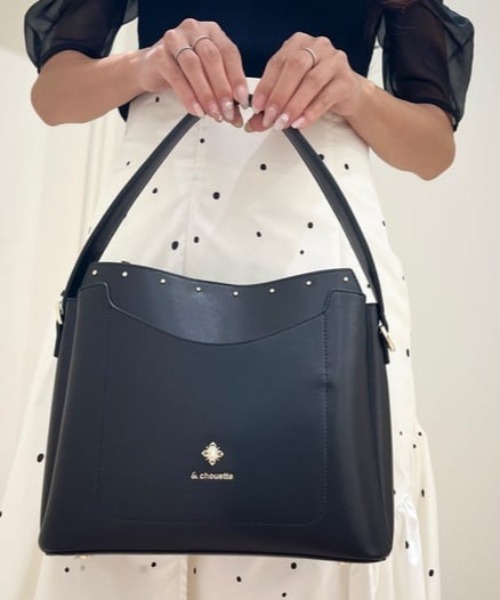 セール】ビジュー3レイヤーズバッグ（ハンドバッグ）｜& chouette