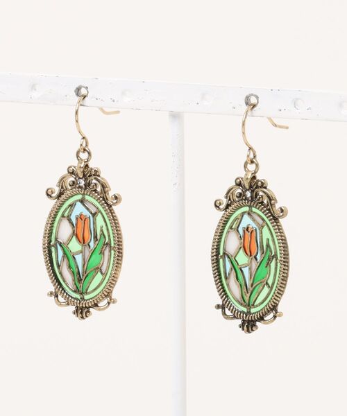 欧州航路（オウシュウコウロ）の「【欧州航路】フルールエメピアス（ピアス（両耳用）・レディース・その他2/その他3/その他1/その他4・FREE）」の3枚目の写真