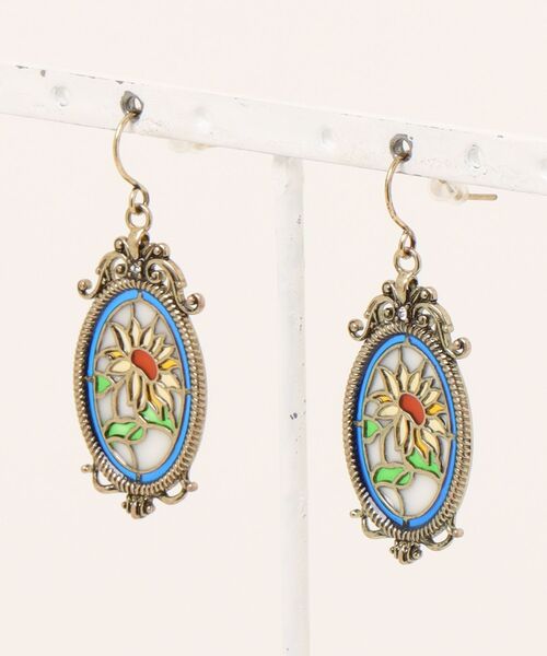 欧州航路（オウシュウコウロ）の「【欧州航路】フルールエメピアス（ピアス（両耳用）・レディース・その他2/その他3/その他1/その他4・FREE）」の4枚目の写真