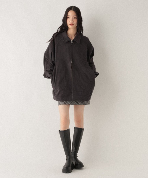 セール】コーデュロイミドルジャケット 595948（ブルゾン）｜Heather