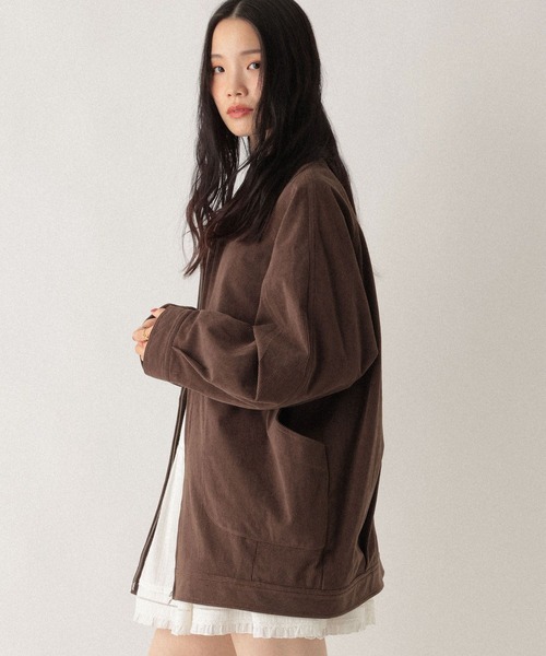 セール】コーデュロイミドルジャケット 595948（ブルゾン）｜Heather