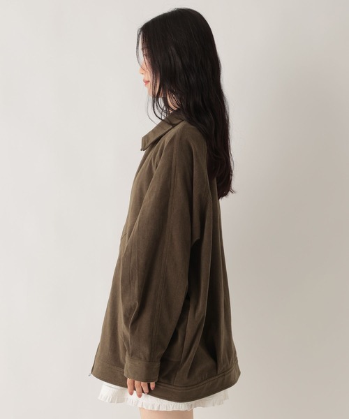 セール】コーデュロイミドルジャケット 595948（ブルゾン）｜Heather