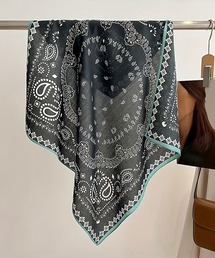 ammy. | 【 ammy. / エイミードット 】 ペーズリー 大判 スカーフ / バンダナ(バンダナ/スカーフ)