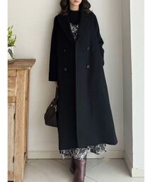 【美品】ボリュームチェスターコート MERCURYDUO MERCURYDUO（マーキュリーデュオ）の「ボリュームチェスター