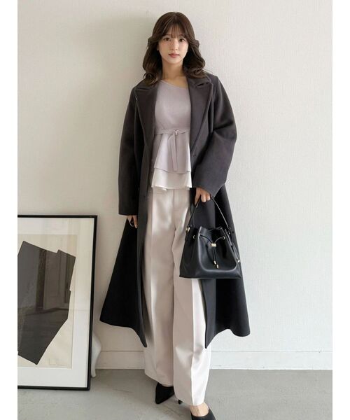 マーキュリーデュオ　ウールチェスターコート MERCURYDUO コート チェスターコート ウールチェスターコート