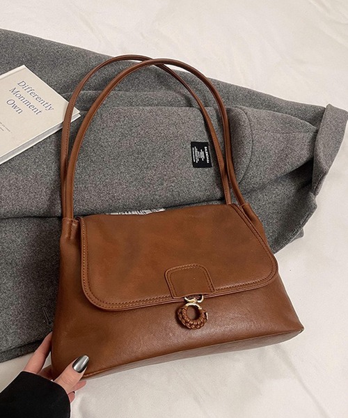 セール】【SETUP7】ソフトレザーショルダーバッグKNF144（ショルダー