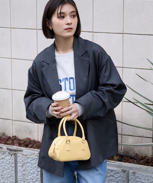 ダブルブレストテーラードオーバーサイズジャケット【セットアップ対応