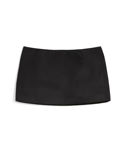 PUMA(プーマ)の「PUMA PUMA x ROSE SLIM MICRO MINI SKIRT WV(プーマ プーマ x ロゼ スリム マイクロ ミニ スカート WV)(スカート・レディース・ブラック系・SMALL/MEDIUM/LARGE)」の2枚目の写真