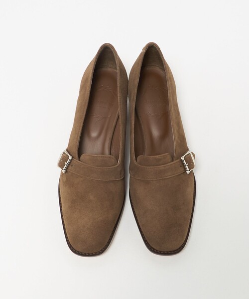 Steven Alan(スティーブンアラン)の「<Steven Alan>スエード ベルト パンプス(パンプス・レディース・ブラウン系・36/37/36h/37h)」の3枚目の写真