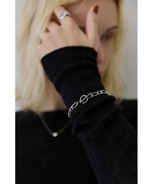 un/neu（アンノイ）の「アソートマンテルチェーンブレス / ステンレススチール（ブレスレット）」