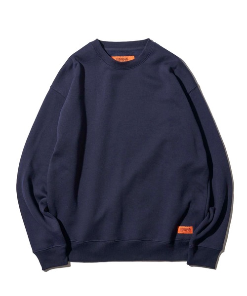 UNIVERSAL OVERALL(ユニバーサルオーバーオール)の「【UNIVERSAL OVERALL】T/C SWEAT PULLOVER / 裏起毛スウェットプルオーバー(スウェット・メンズ・ホワイト/ブラック/グレー/ブルー/オートミール/ネイビー・MEDIUM/LARGE/X-LARGE)」の6枚目の写真