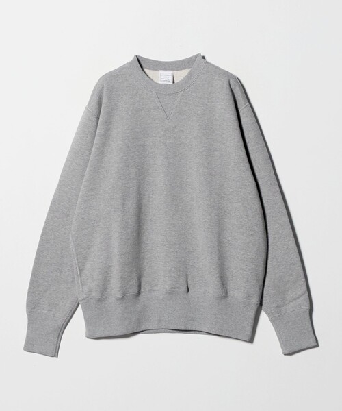 LOOPWHEELER（ループウィラー）の「＜LOOPWHEELER x LOWERCASE for UNITED ARROWS＞ クルーネック スウェット（スウェット・メンズ・グレー系/ワイン・L/S/M）」の2枚目の写真