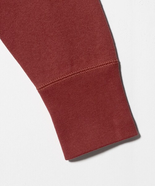 LOOPWHEELER（ループウィラー）の「＜LOOPWHEELER x LOWERCASE for UNITED ARROWS＞ クルーネック スウェット（スウェット・メンズ・グレー系/ワイン・L/S/M）」の12枚目の写真