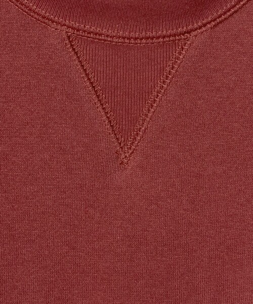 LOOPWHEELER（ループウィラー）の「＜LOOPWHEELER x LOWERCASE for UNITED ARROWS＞ クルーネック スウェット（スウェット・メンズ・グレー系/ワイン・L/S/M）」の15枚目の写真