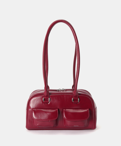 STANDOIL（スタンドオイル）の「STAND OIL CHUBBY BAG（ショルダーバッグ・レディース・ホワイト/ブラウン/レッド/ブラック・FREE）」の4枚目の写真