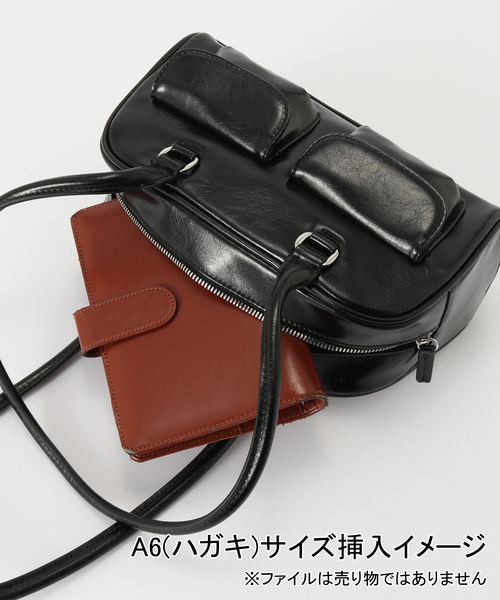 STANDOIL（スタンドオイル）の「STAND OIL CHUBBY BAG（ショルダーバッグ・レディース・ホワイト/ブラウン/レッド/ブラック・FREE）」の5枚目の写真