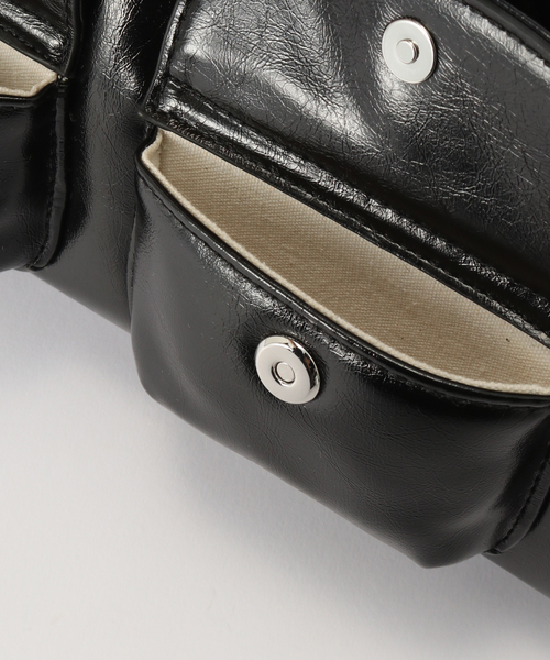 STANDOIL（スタンドオイル）の「STAND OIL CHUBBY BAG（ショルダーバッグ・レディース・ホワイト/ブラウン/レッド/ブラック・FREE）」の12枚目の写真