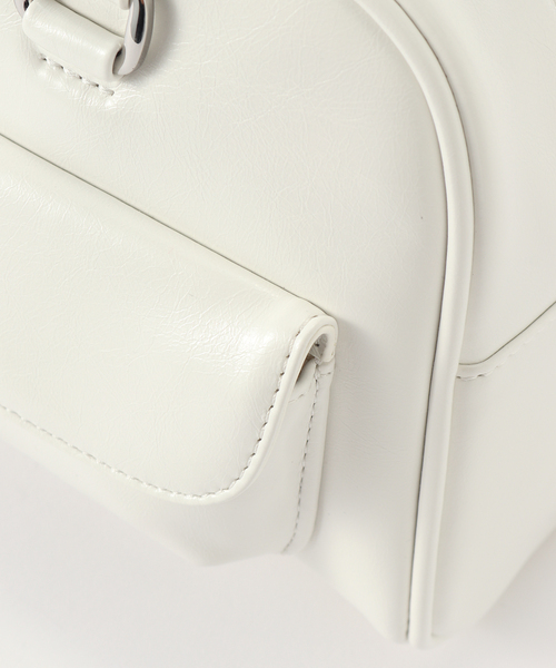 STANDOIL（スタンドオイル）の「STAND OIL CHUBBY BAG（ショルダーバッグ・レディース・ホワイト/ブラウン/レッド/ブラック・FREE）」の6枚目の写真