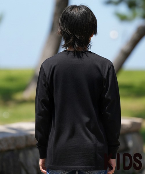 adamsJUGGLER(アダムスジャグラー)の「RTEGラディアントクロスロンティーキッズ(Tシャツ/カットソー・キッズ・ブラック/ホワイト・100/110/120/130/150)」の5枚目の写真