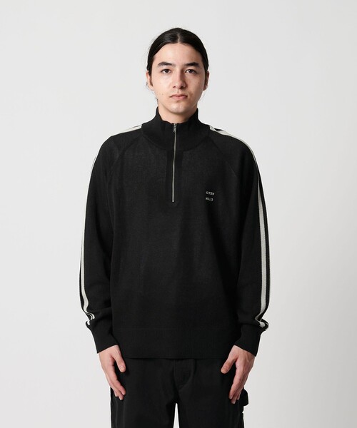 CITEN(シテン)の「<CITEN>ラインスリーブニット(ニット/セーター・メンズ・ライトグレー/ブラック・L/M)」の12枚目の写真