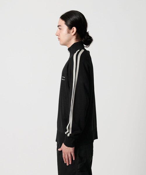 CITEN(シテン)の「<CITEN>ラインスリーブニット(ニット/セーター・メンズ・ライトグレー/ブラック・L/M)」の8枚目の写真