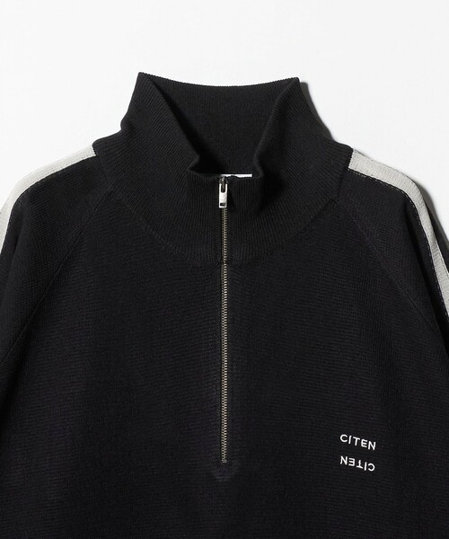 CITEN(シテン)の「<CITEN>ラインスリーブニット(ニット/セーター・メンズ・ライトグレー/ブラック・L/M)」の6枚目の写真