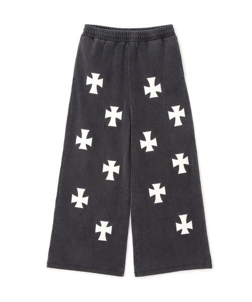 UNKNOWNLONDON/アンノウンロンドン/LHP別注 Leather Cross Buggy Pants