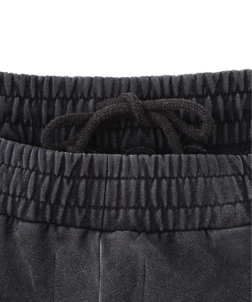 UNKNOWN LONDON(アンノウン・ロンドン)の「UNKNOWNLONDON/アンノウンロンドン/LHP別注 Leather Cross Buggy Pants(スウェットパンツ・メンズ・ブラック/ホワイト・S/M/L)」の11枚目の写真