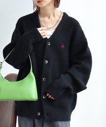 BEVERLY HILLS POLO CLUB | 【Beverly Hills Polo Club/ビバリーヒルズポロクラブ】モヘヤタッチ ニットカーディガン(カーディガン/ボレロ)