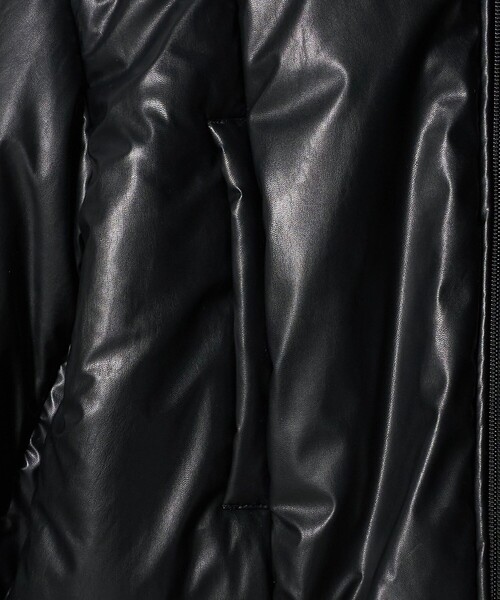 ASTRAET（アストラット）の「＜ASTRAET＞レザーライク ジップ ショートブルゾン（その他アウター・レディース・ブラック・FREE）」の6枚目の写真