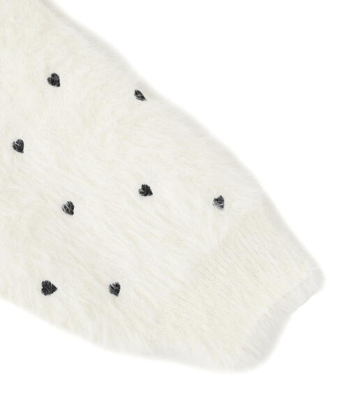 セール】◇ハート刺繍シャギーニット（ニット/セーター）｜JILL by