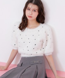 新品♡タグ付き♪ ジルバイジルスチュアート ニット  オフホワイト　お値下げ‼️ ジルバイジルスチュアート/ニット・セーターの通販｜&mall（アンド