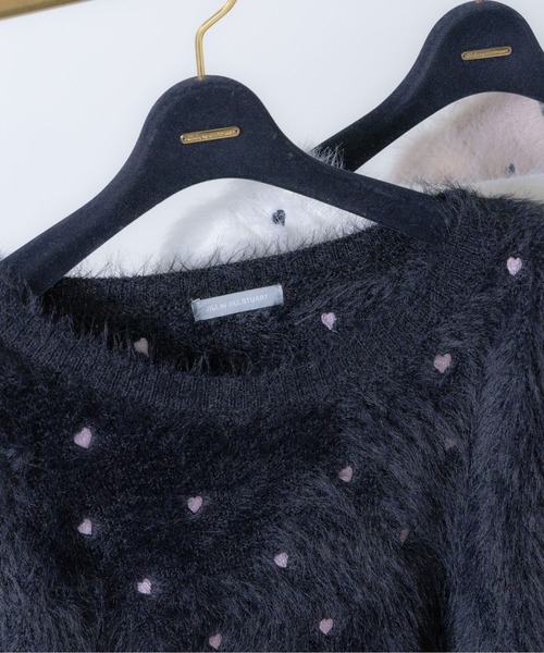 セール】◇ハート刺繍シャギーニット（ニット/セーター）｜JILL by