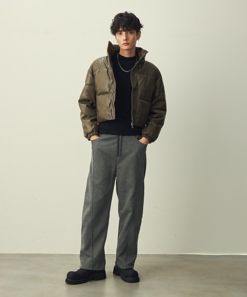 Shoowtime(ショウタイム)の「3D cut sweatpants / 立体裁断スウェットパンツ(スウェットパンツ・メンズ・チャコールグレー・MEDIUM/X-LARGE)」の13枚目の写真