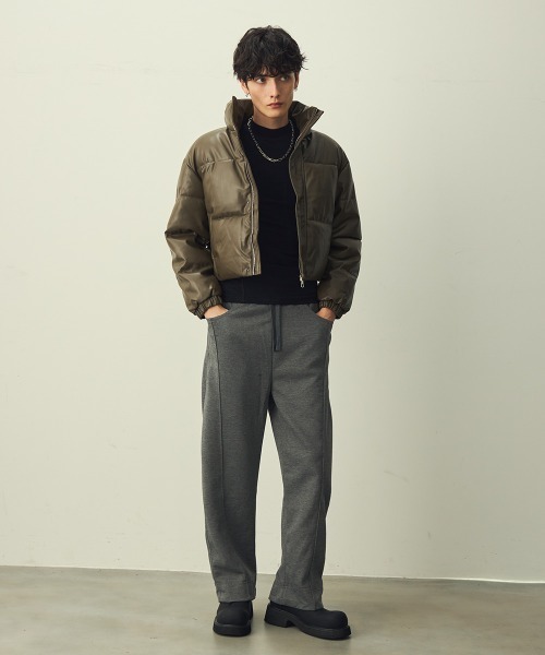 Shoowtime(ショウタイム)の「3D cut sweatpants / 立体裁断スウェットパンツ(スウェットパンツ・メンズ・チャコールグレー・MEDIUM/X-LARGE)」の11枚目の写真