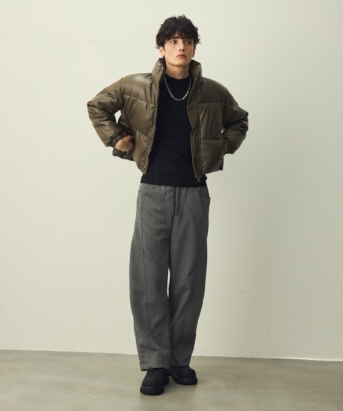 Shoowtime(ショウタイム)の「3D cut sweatpants / 立体裁断スウェットパンツ(スウェットパンツ・メンズ・チャコールグレー・MEDIUM/X-LARGE)」の15枚目の写真