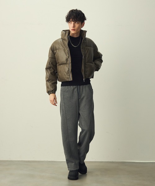 Shoowtime(ショウタイム)の「3D cut sweatpants / 立体裁断スウェットパンツ(スウェットパンツ・メンズ・チャコールグレー・MEDIUM/X-LARGE)」の14枚目の写真
